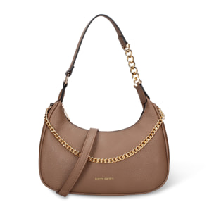 Borsa a spalla da donna - Modello Eris Nova - Pelle vegana PU - 30.0 x 22.0 x 9.0 cm