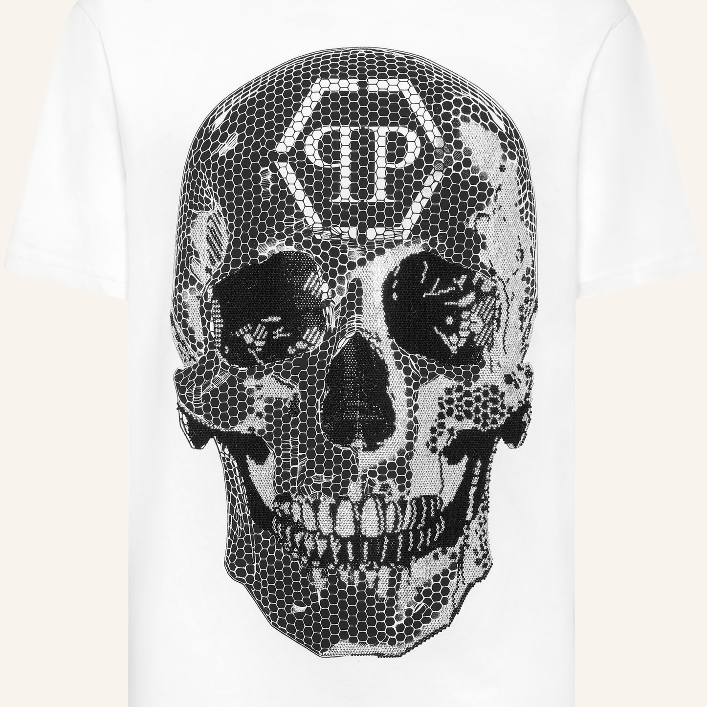PHILIPP PLEIN Camiseta Cuello Redondo Ss SKULL