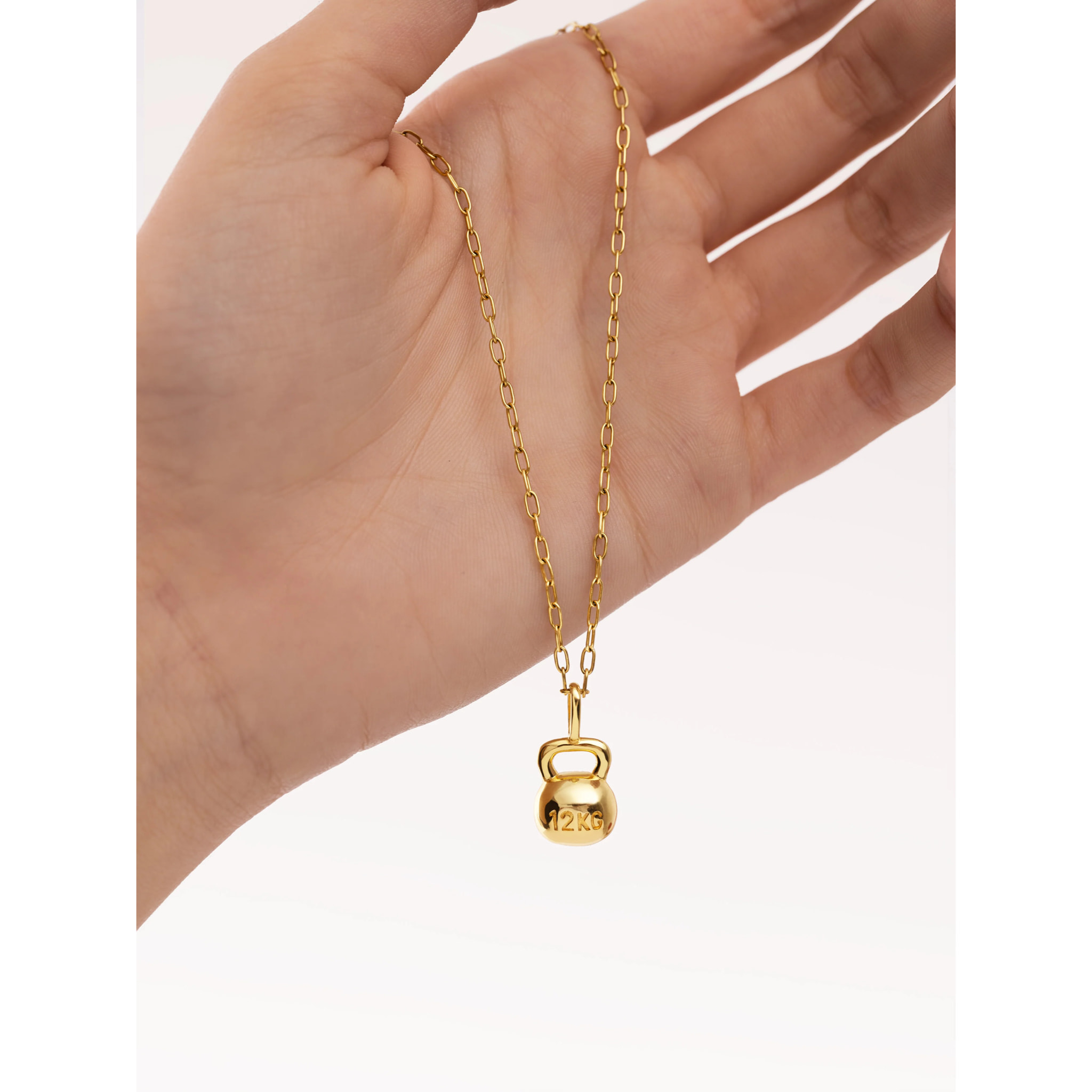 Charm Kettlebell Placcato Oro