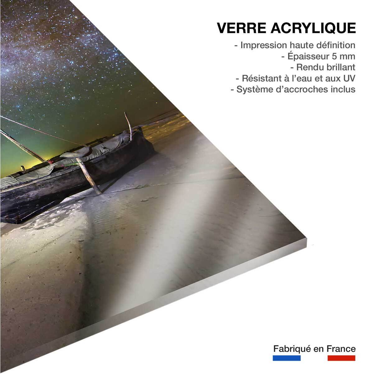 Tableau zanzibar boat Tableau plexiglas