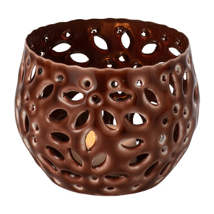 J-Line lanterne - fer - marron