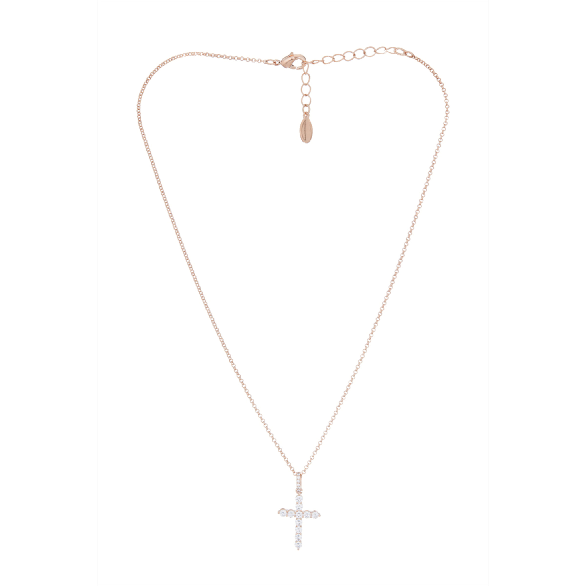 Collana U.S. Polo Assn. In metallo placcato oro rosa