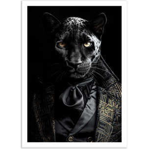Affiche - Black Panther Wild Suits - Philippe Hugonnard