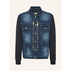 PHILIPP PLEIN Denim Jacket COLLEGE