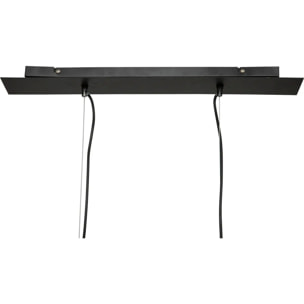 Suspension "Stora" métal noir D72,5cm
