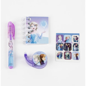 Set De Papelería Minimochila Frozen