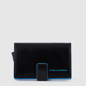 Piquadro Porte-cartes de crédit en métal avec protection RFID