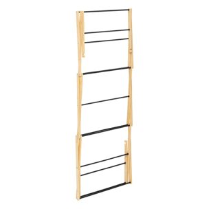 Étendoir à linge accordéon pliant 106x56cm