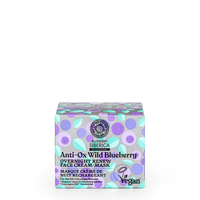 BLUEBERRY - Masque Crème de Nuit Rechargeable 50ml