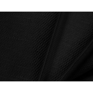 Lit coffre avec tête de lit "Colonel" 200x200cm en chenille noir