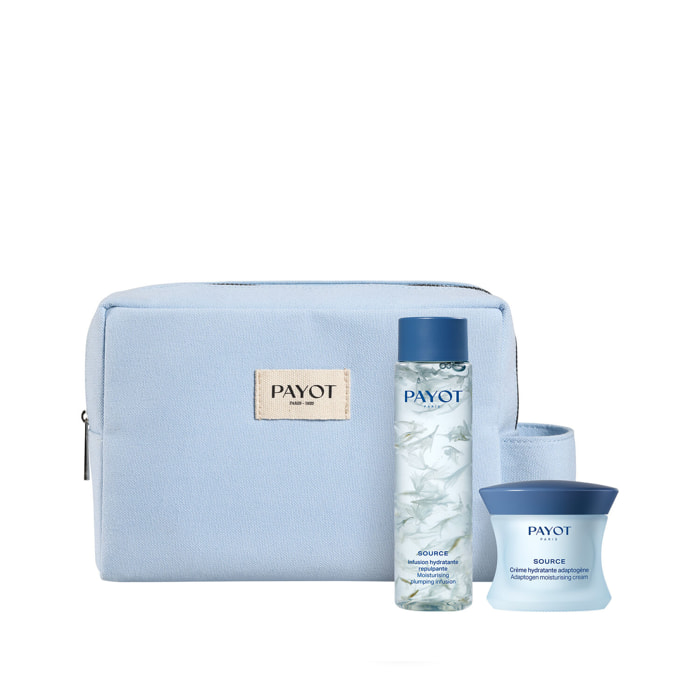 Source - Coffret Infusion Hydratante 125ml + Creme Hydratante Adaptogène 50ml