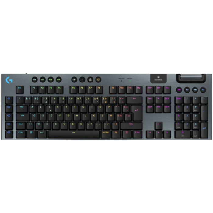 Clavier gamer sans fil LOGITECH G915 X Lightspeed Tactile Noir