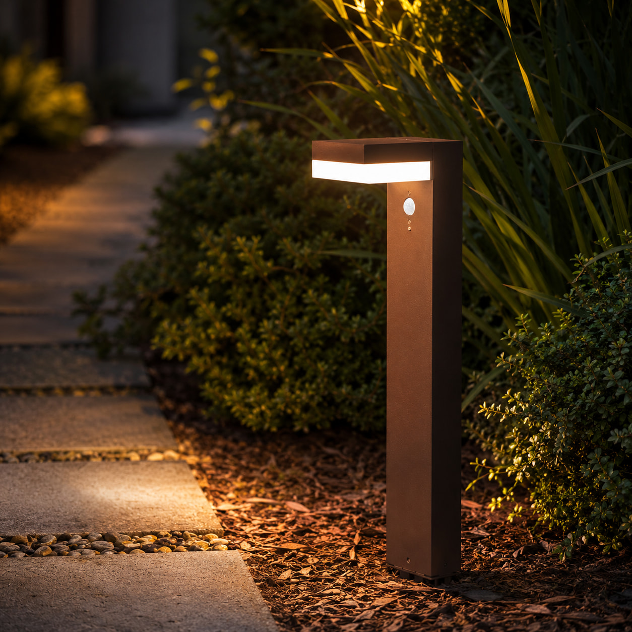 Potelet solaire CENOVA TALL H50CM 600LM
