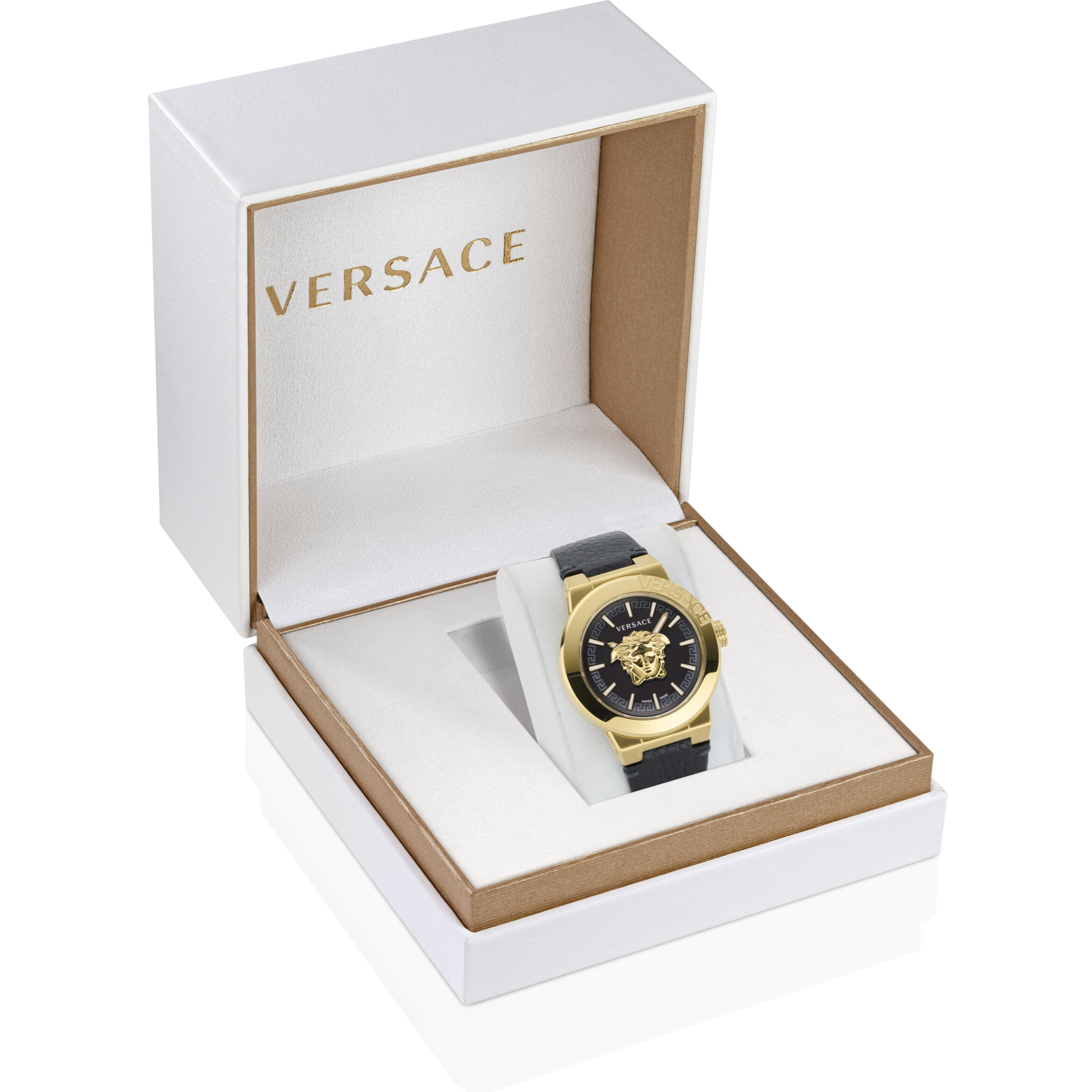 Versace Reloj Analógico De Cuarzo Medusa Infinite
