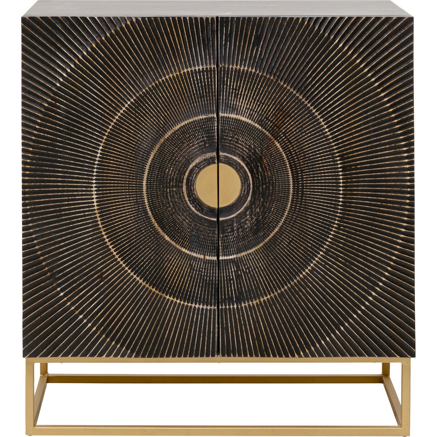 Buffet Madeira 2 portes noir Kare Design