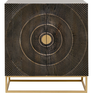 Buffet Madeira 2 portes noir Kare Design