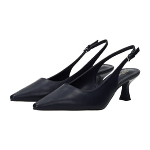 Décolleté sling back Donna Tata Italia Blu
