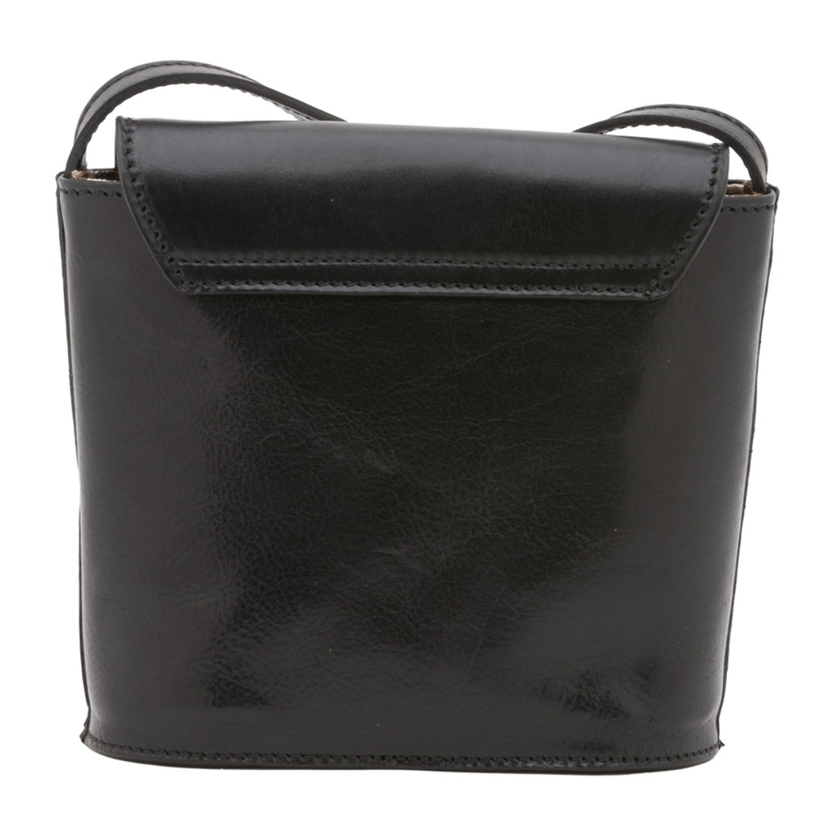 Borsa a tracolla uomo in vera pelle - Modello Castillon - 100% pelle - 16.0 x 17.5 x 7.0 cm