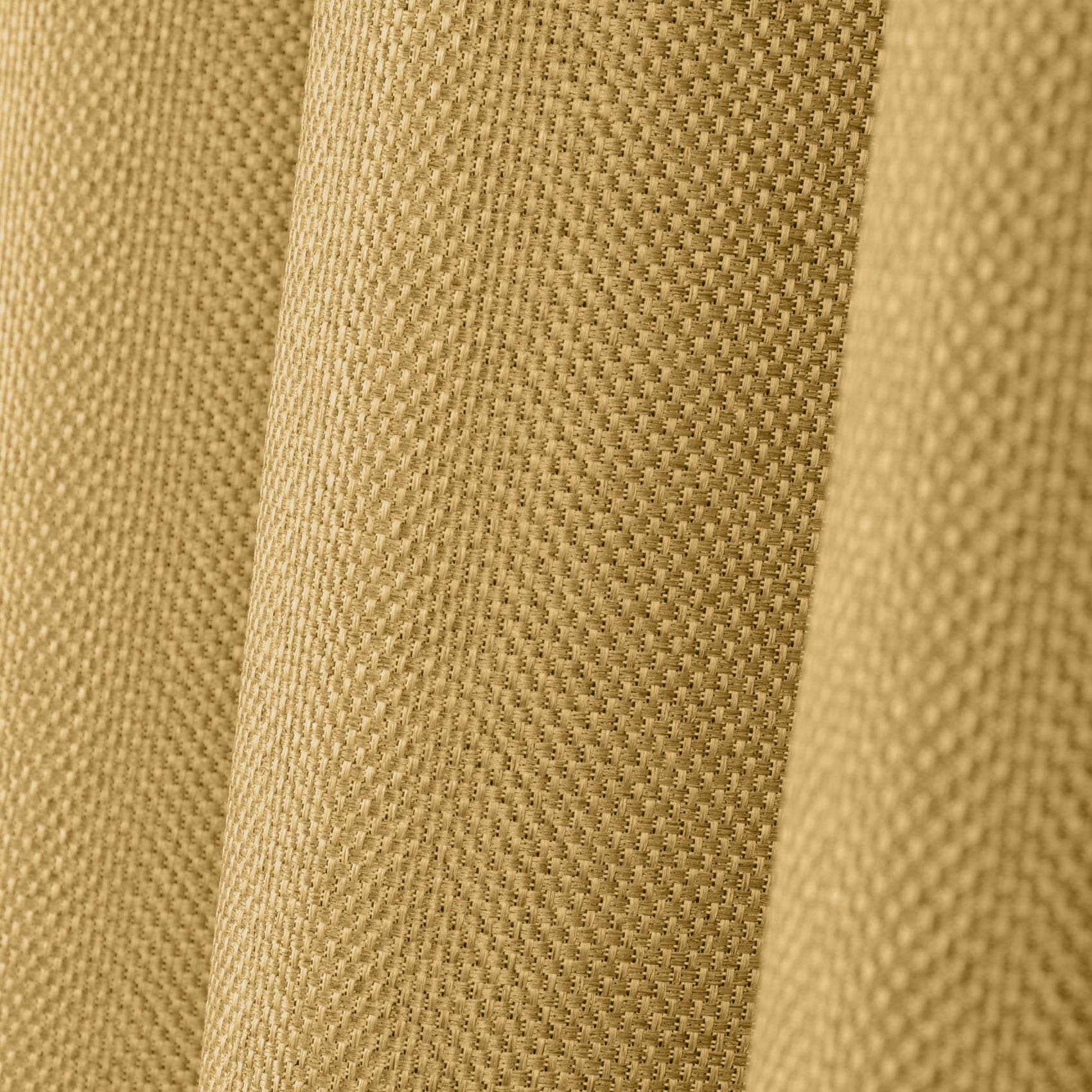 Rideau occultant doublure polaire - Jaune moutarde