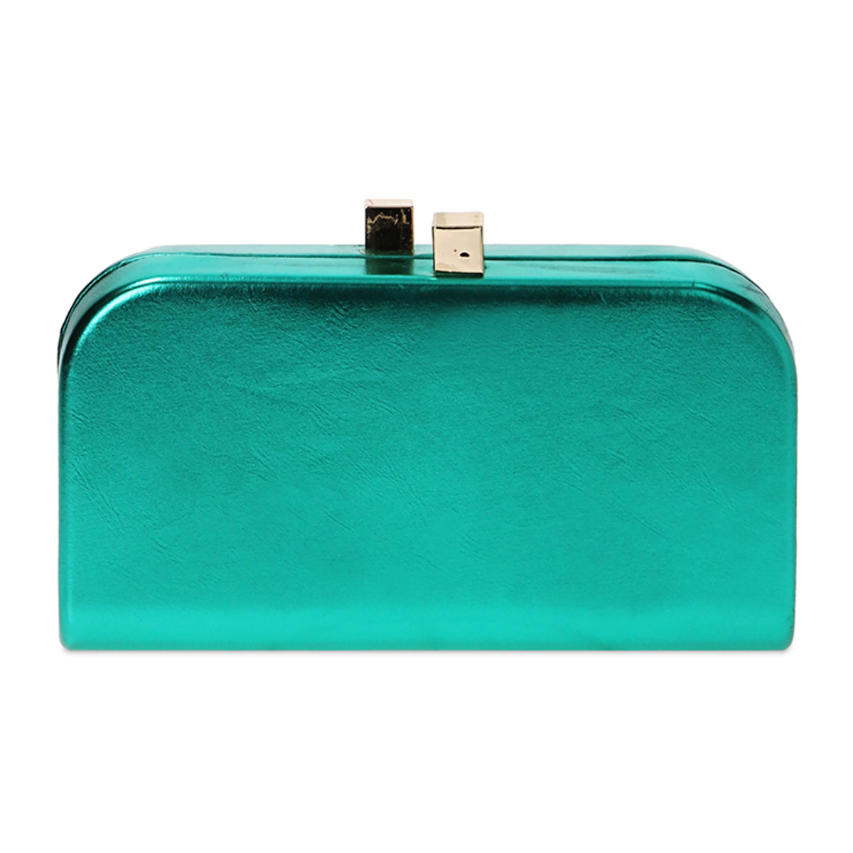 Clutch verde laminato