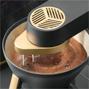 Cafetière filtre MELITTA EPOS avec broyeur intégré Schwarz-Gold