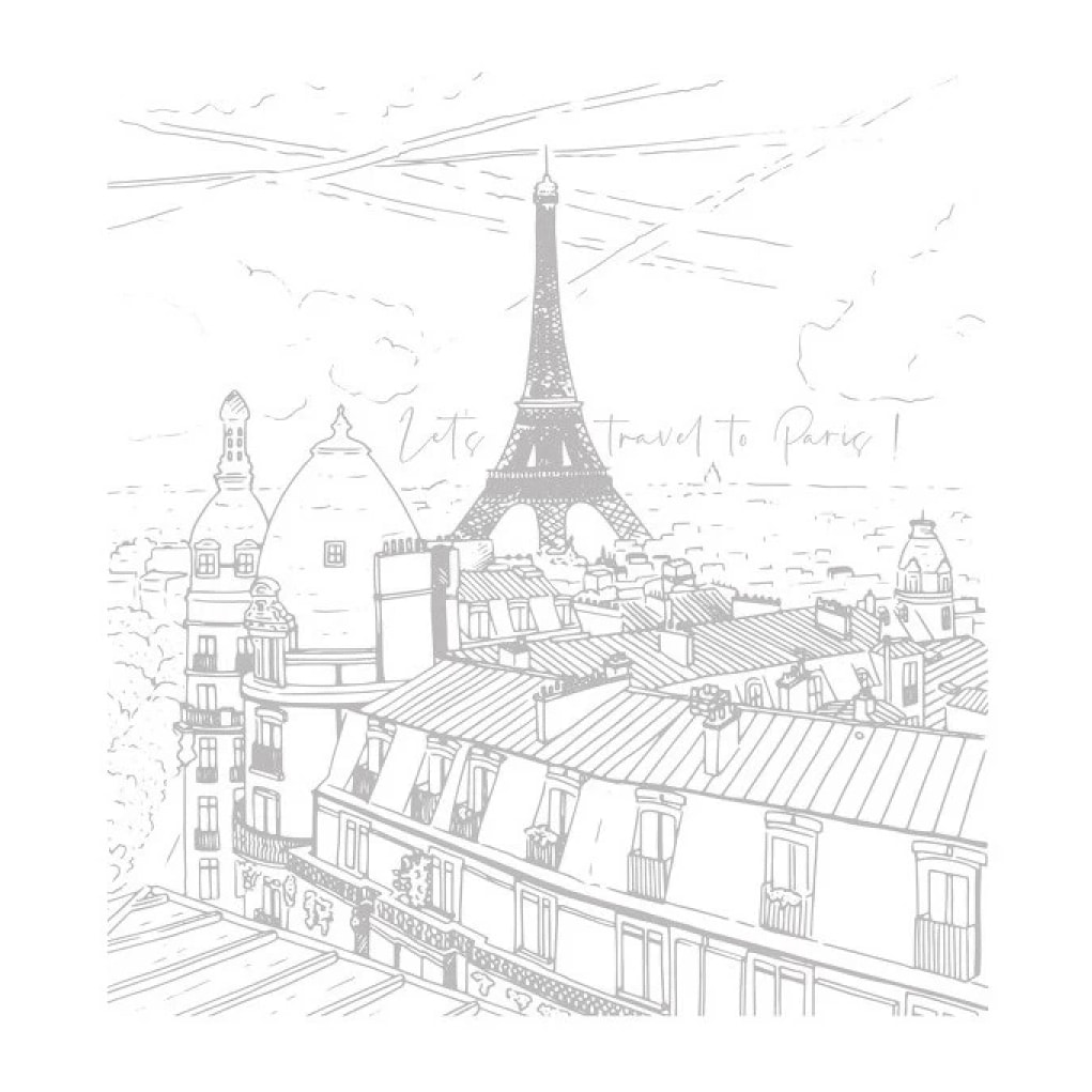 MSV Rideau de douche Français Polyester 180x200cm ESQUISSE Motif Argenté