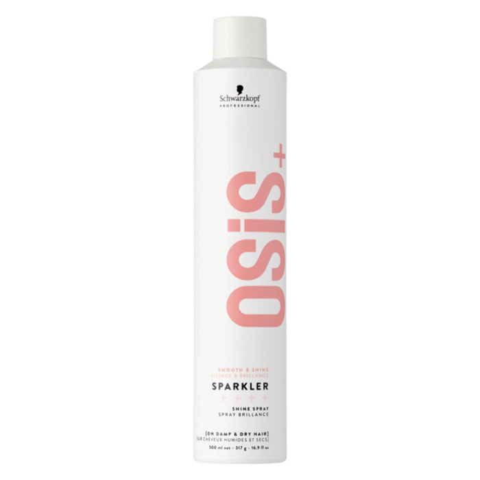 SCHWARZKOPF Osis+ Smooth & Shine Sparkler Shine Spray Brillance 500ml