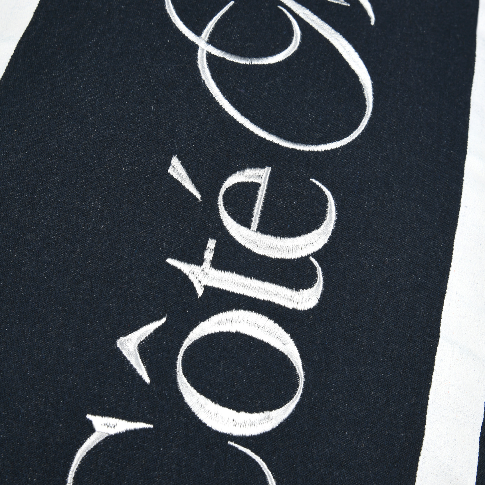 Coussin polycoton Côté Mer - Bleu Marine