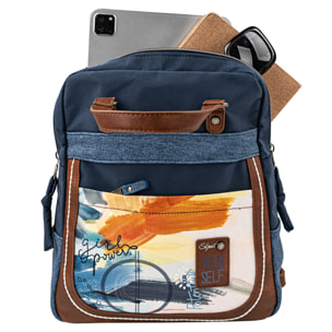 Bolso Mochila Mujer Skpat Sirmione Azul Marino