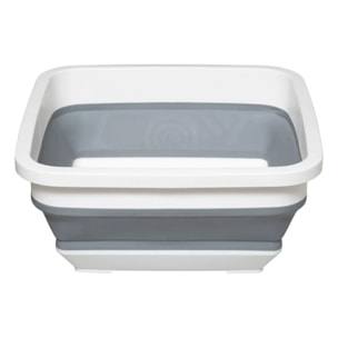 Bassine retractable 8L -  Blanc Gris