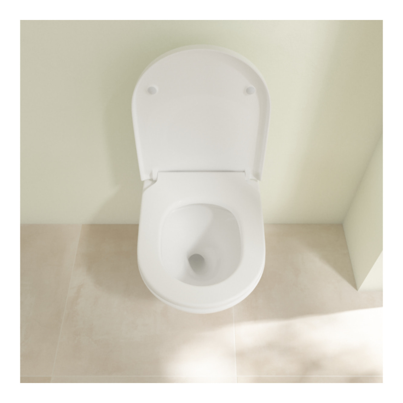Combipack modèle suspendu VILEROY ET BOCH Subway 3.0 TwistFlush blanc