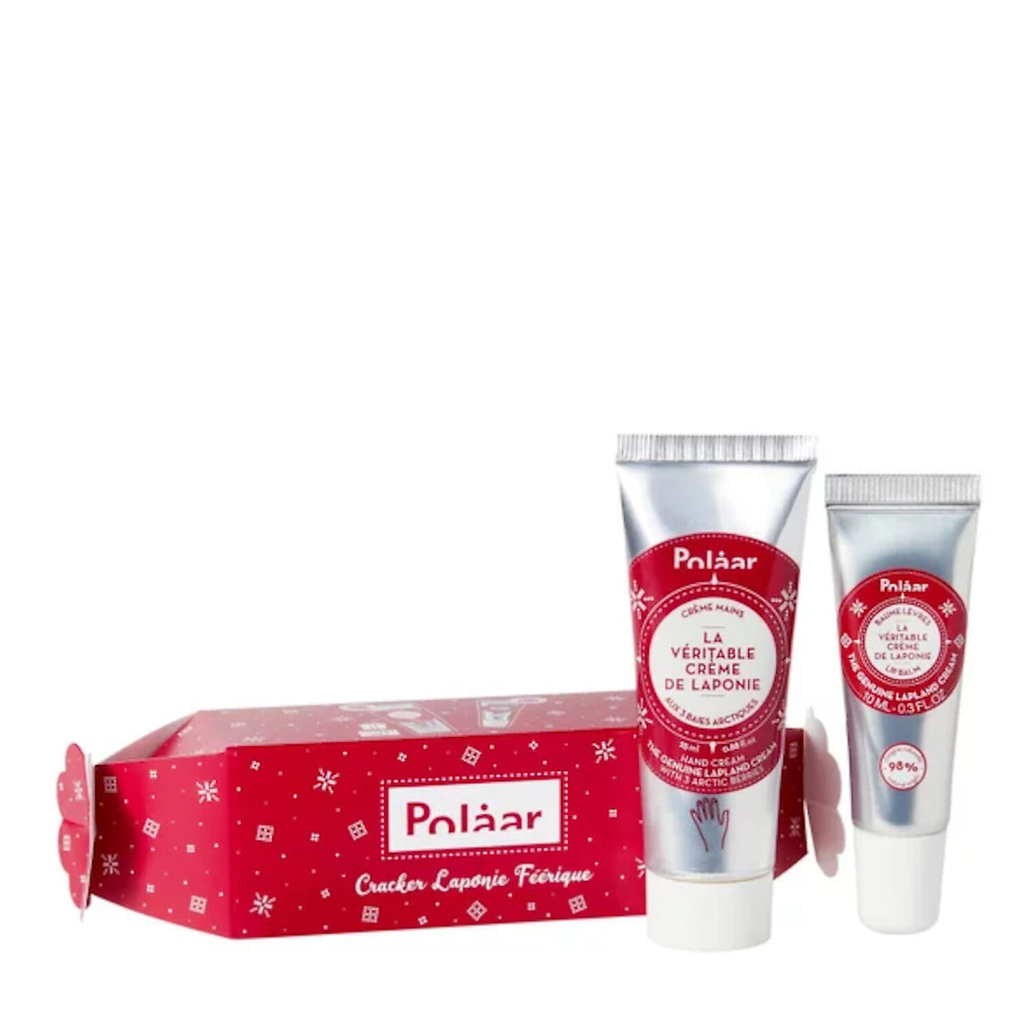 La Véritable Crème de Laponie - Cracker Baume Lèvres 10 ml + Crème Mains 25 ml