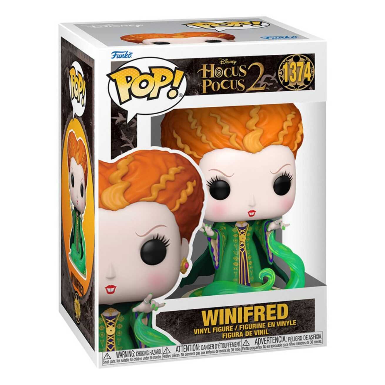 Hocus Pocus 2 Pop! Disney Vinile Figura Winifred (smoke) 9 Cm Funko