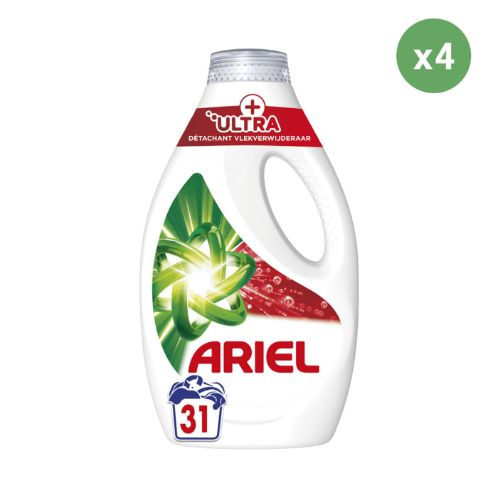 4x31 Lavages Ultra, Lessive Liquide Ariel