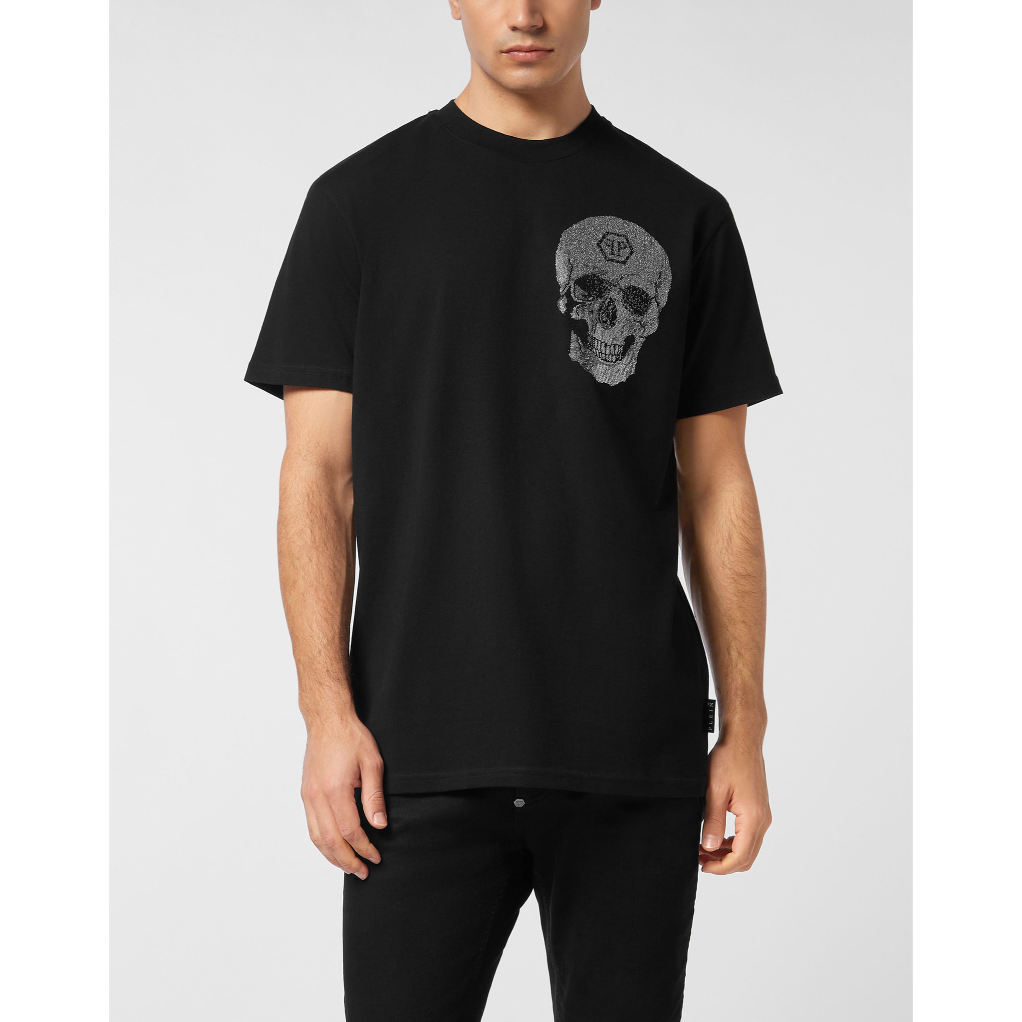 PHILIPP PLEIN T-Shirt Round Neck Ss SKULL