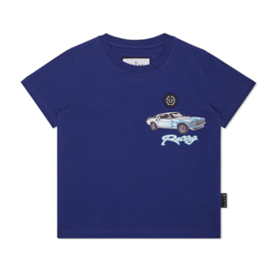 PHILIPP PLEIN Camiseta Cuello Redondo Ss RACING