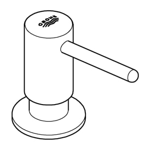 Distributeur de savon liquide, réservoir 500ml