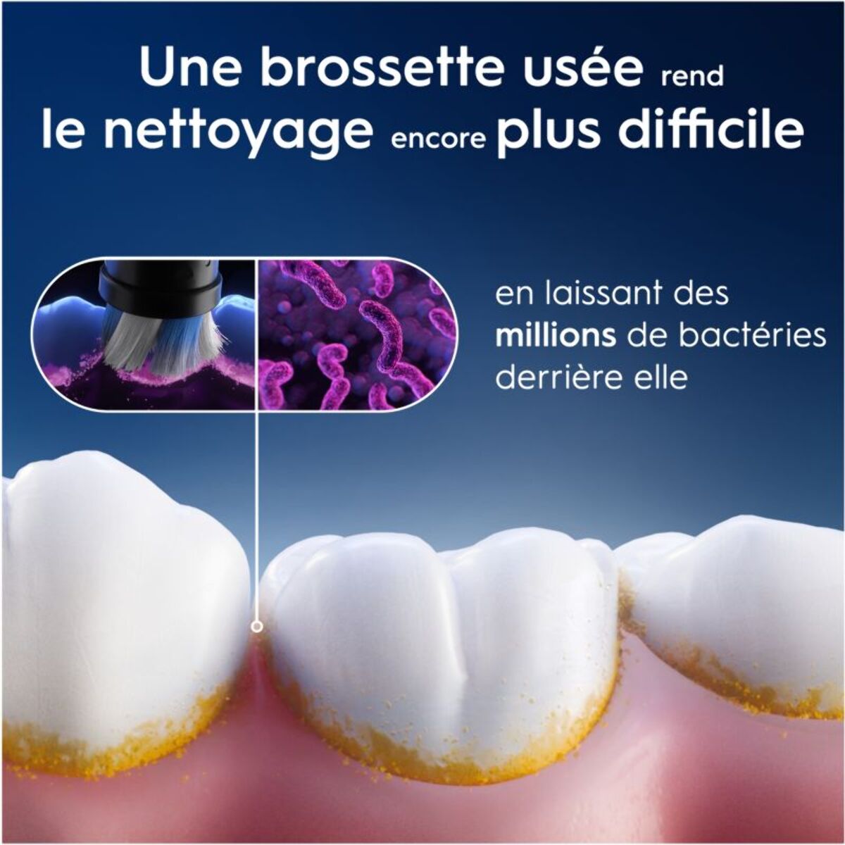Brossette dentaire ORAL-B x6 Gentle Care Blanc