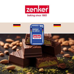 Deux moules à tablettes chocolat de Dubaï en silicone Zenker Special Creative