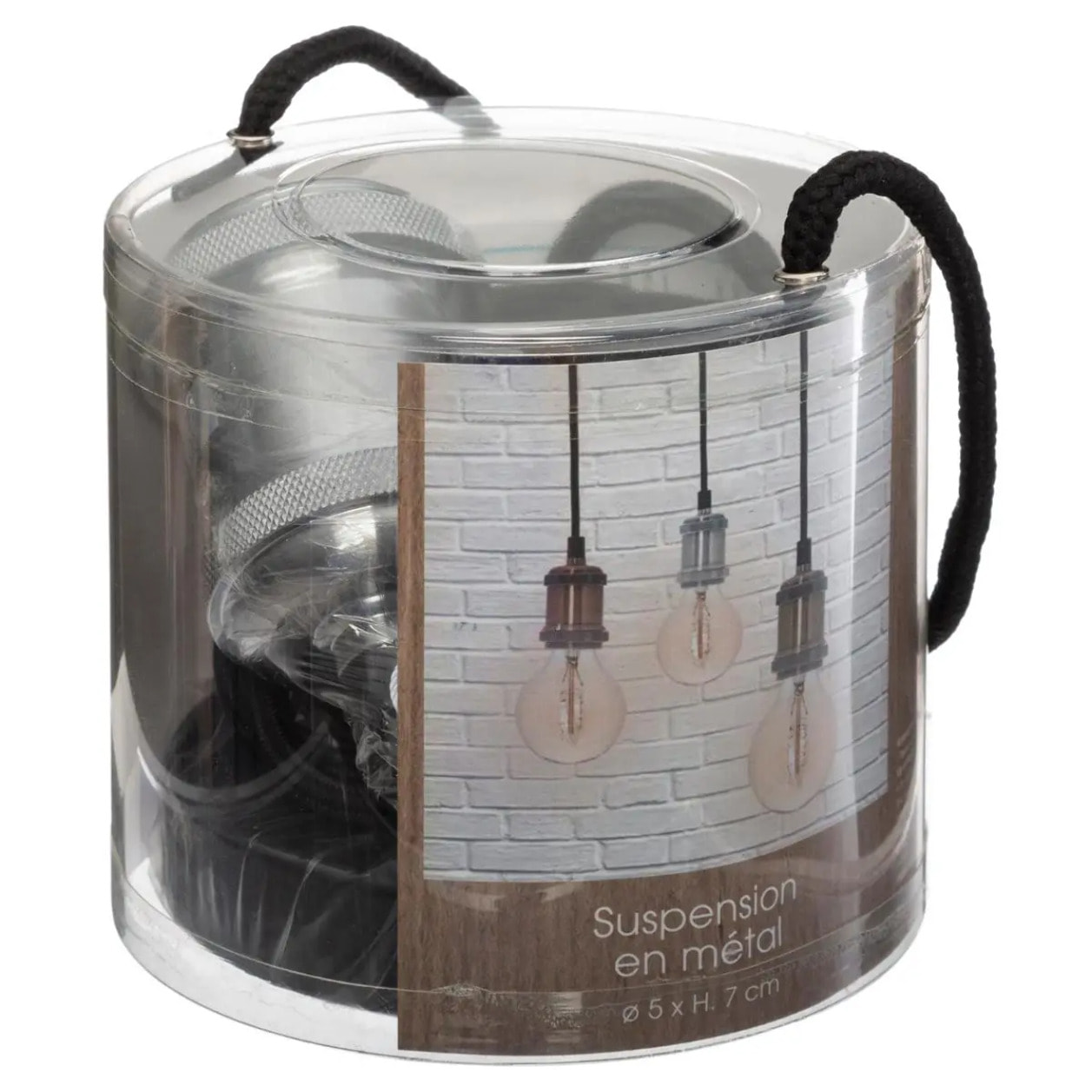 Suspension métal doré D5cm