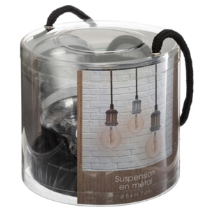 Suspension métal doré D5cm