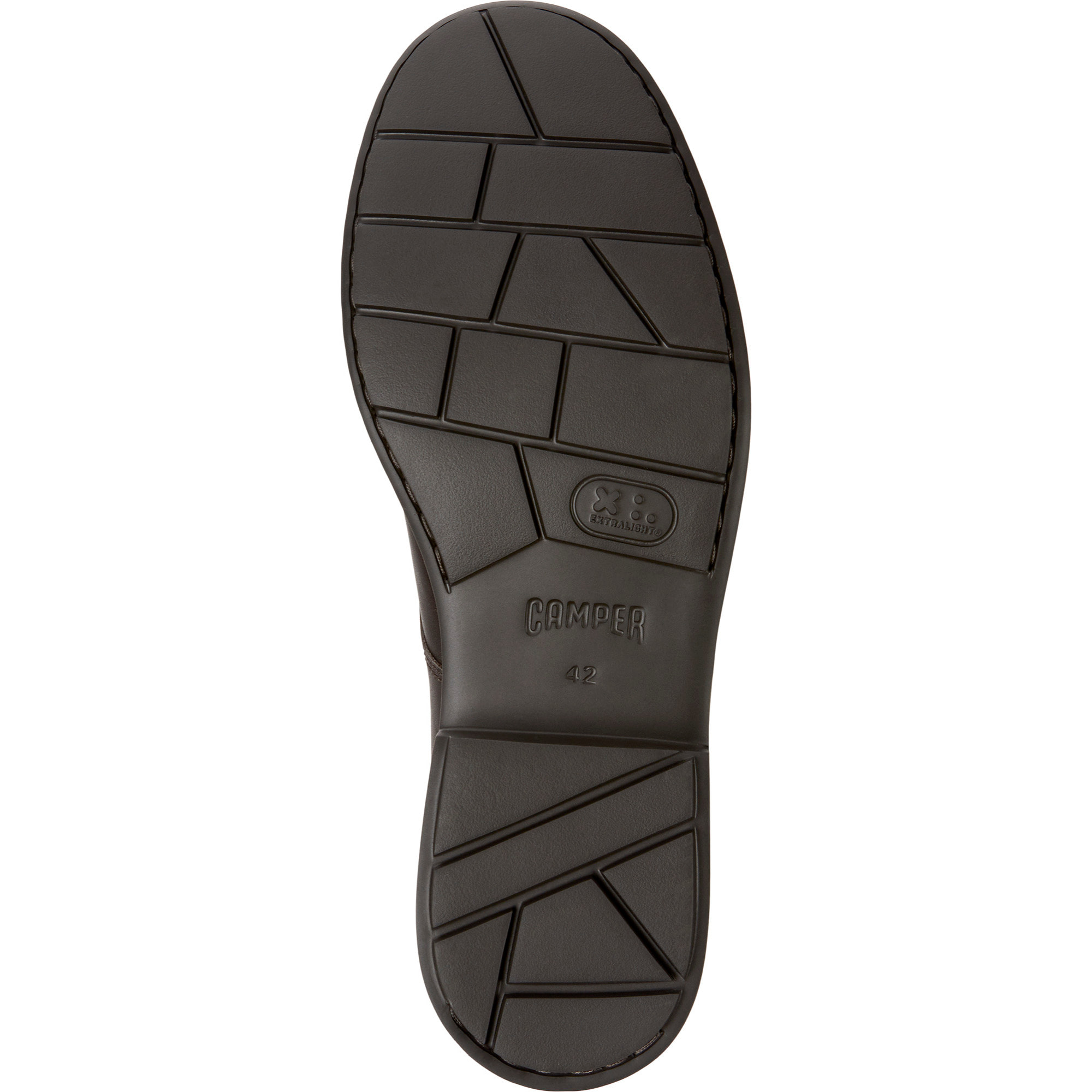 Scarpe stringate - CAMPER Neuman - Marrone - Pelle liscia