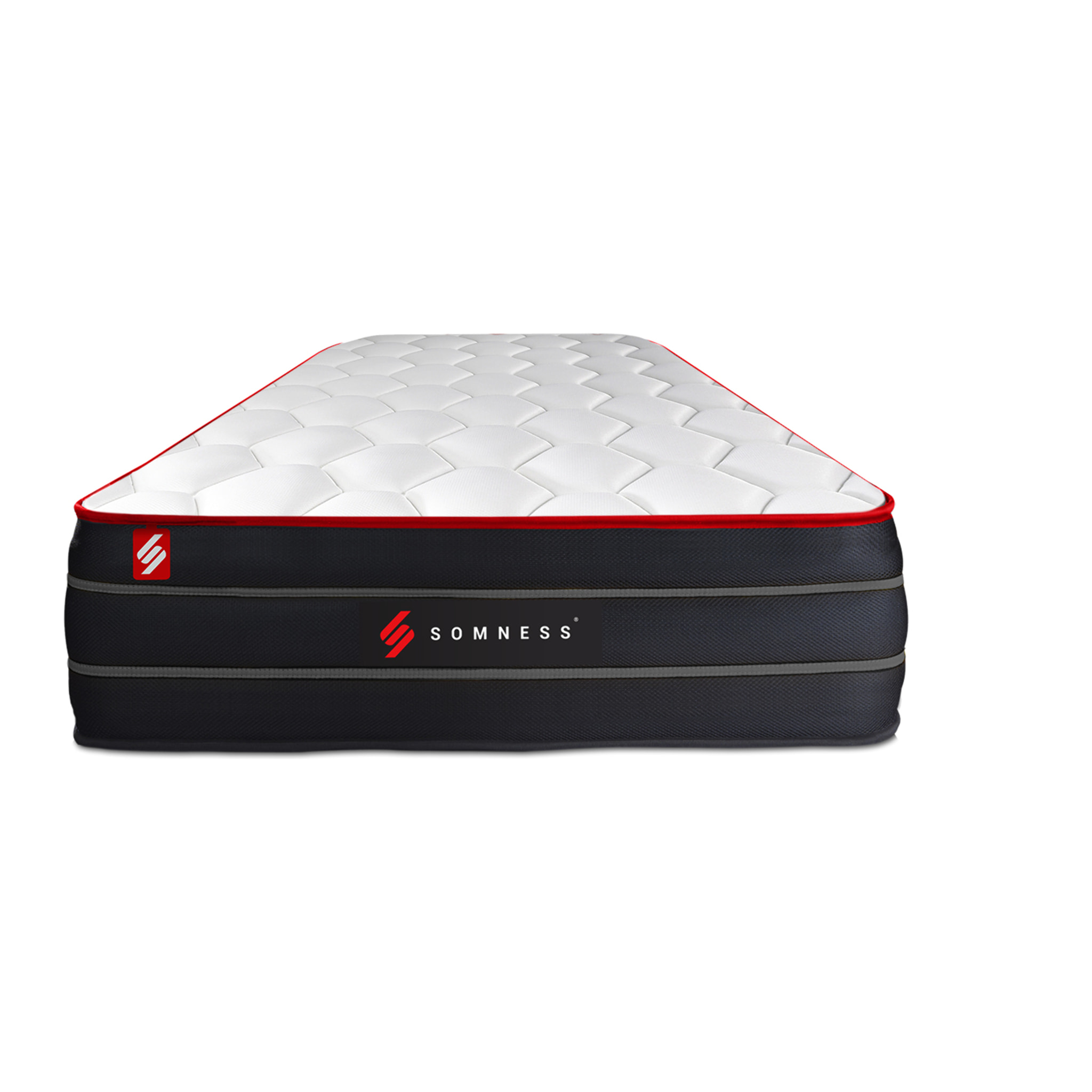 Ensemble sommier + matelas BOOST ressorts ensachés et mémoire de forme