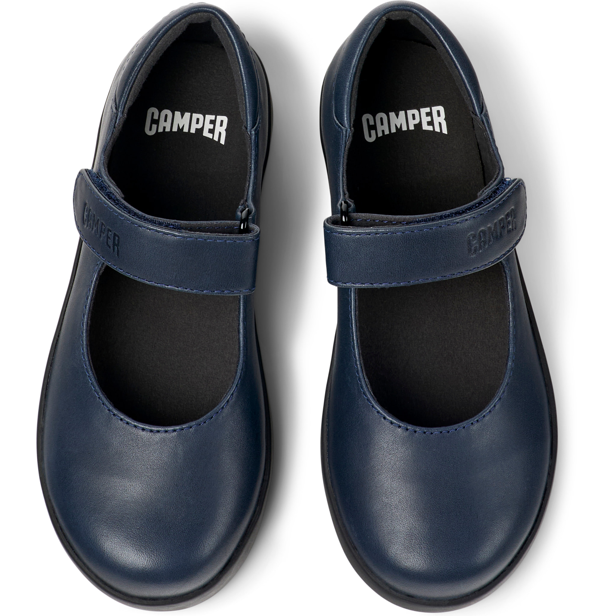 Bailarinas - CAMPER Spiral Comet - Azul - Cuero liso