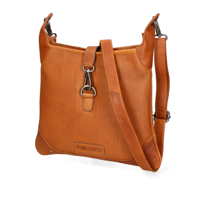 Borsa a tracolla da uomo - Modello False - Vera pelle - 30.0 x 26.0 x 2.0 cm