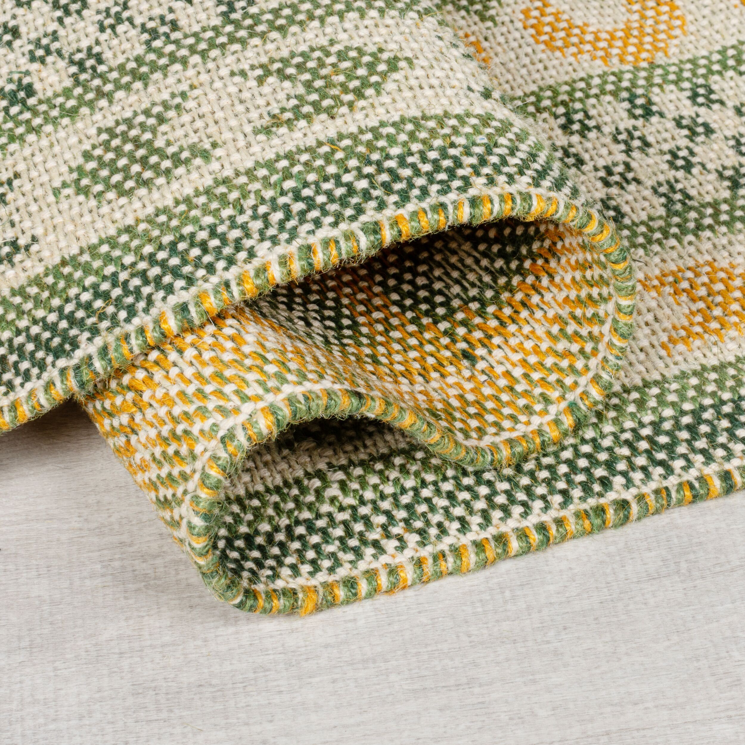 Tapis en jute MARA Vert