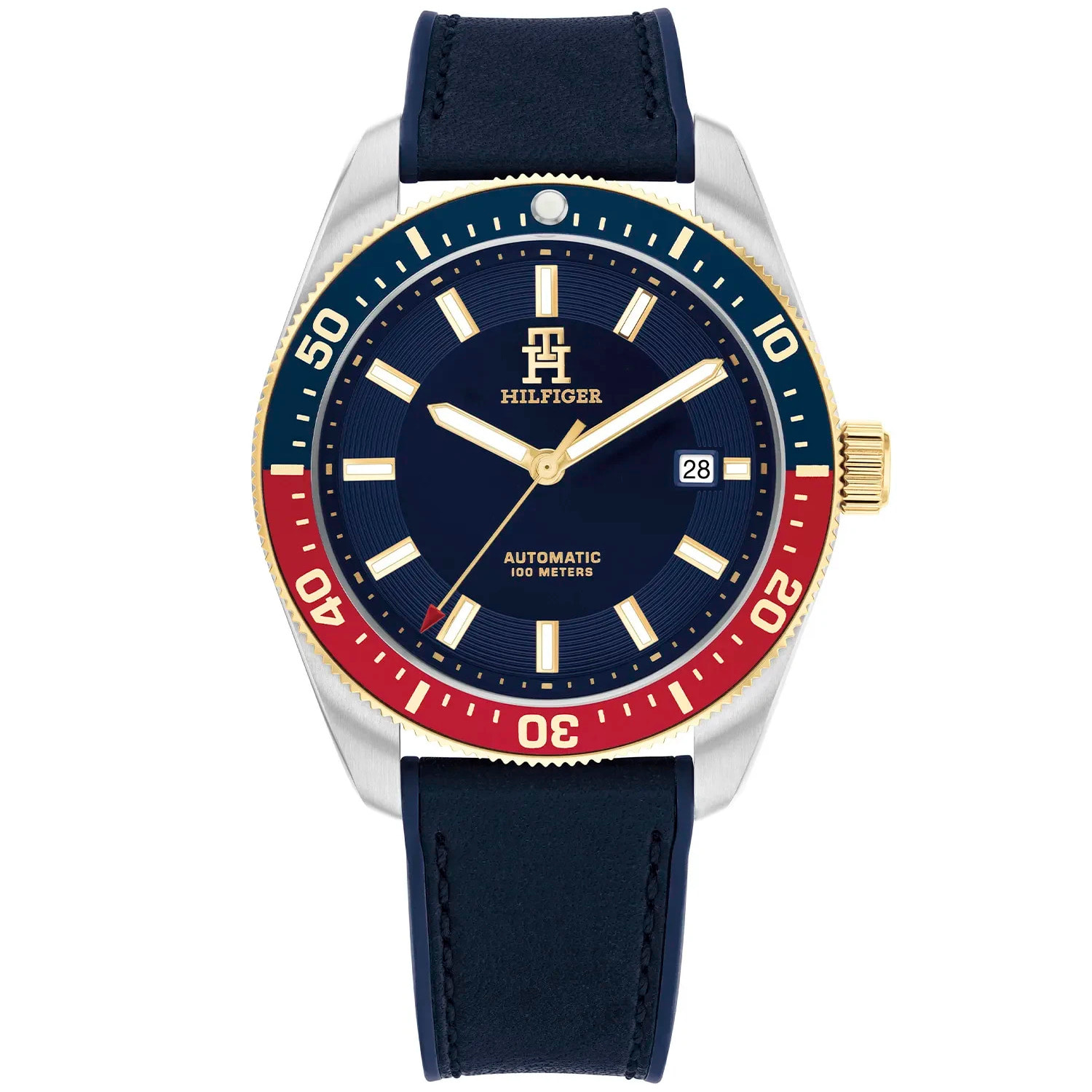 Reloj Tommy Hilfiger 1792141 Hombre Analogico Automatico con Correa de Silicona