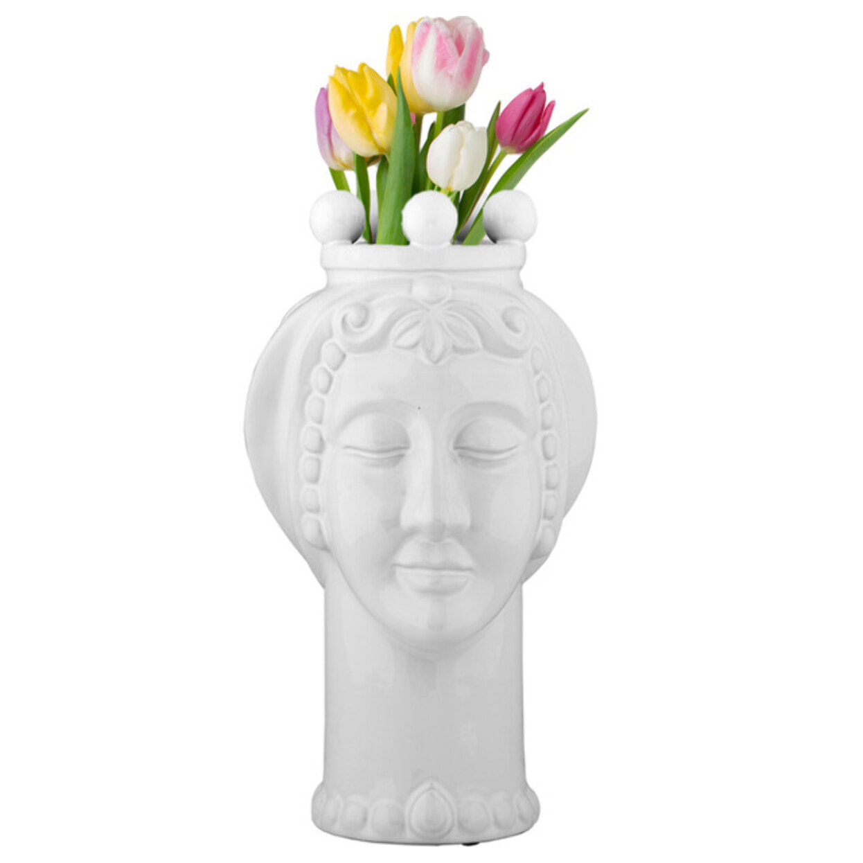 Vaso volto Frangipani