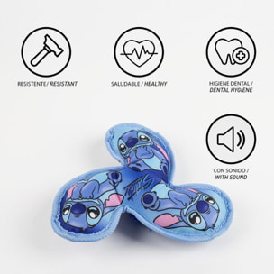 Juguete boomerang para perros diseño stitch