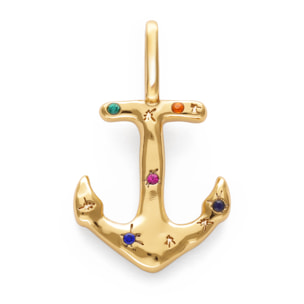 Charm Ancora Placcato Oro